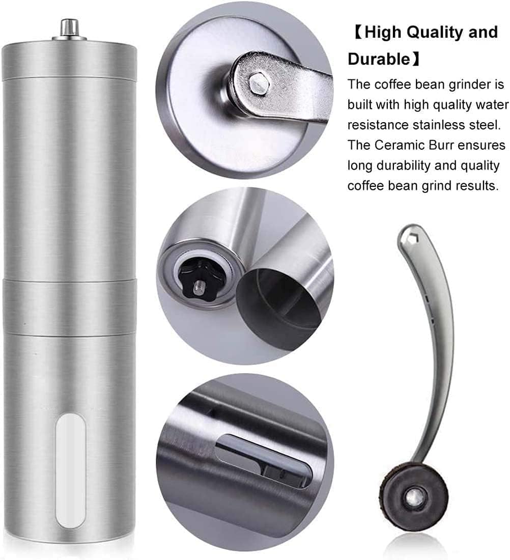 Portable Stainless Steel Coffee Grinder
