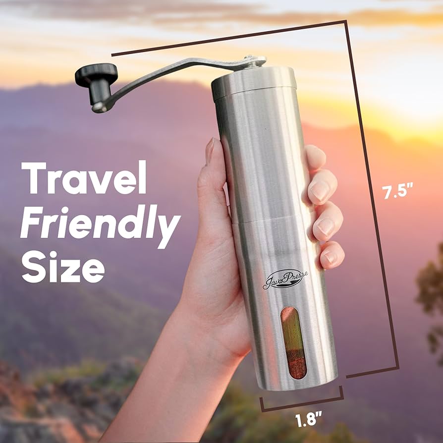 Portable Stainless Steel Coffee Grinder