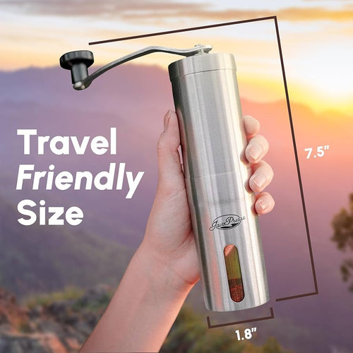 Portable Stainless Steel Coffee Grinder